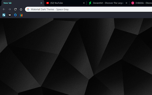 Material Dark Theme - Space Gray screenshot 1