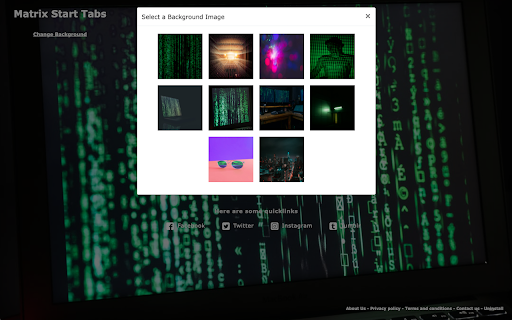 Matrix Start Tabs screenshot 1