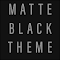 Matte Black Theme logo