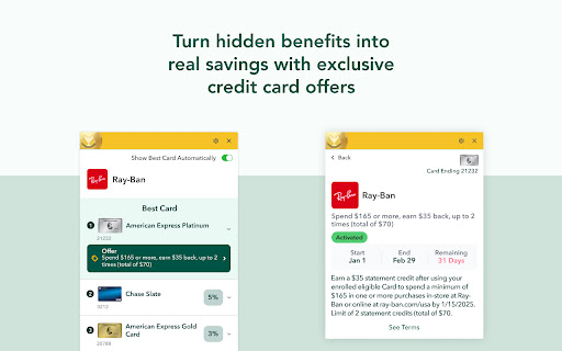 MaxRewards: Maximize Credit Card Rewards & Cash Back screenshot 1
