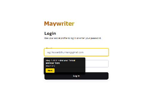 Maywriter Assistant screenshot 1