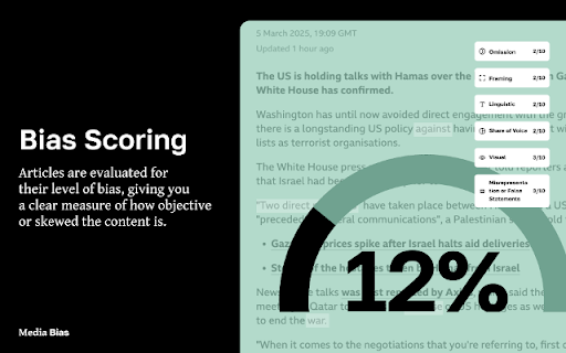 Media Bias - Detect Biased Articles Online screenshot 1