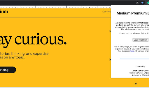 Medium Premium screenshot 1