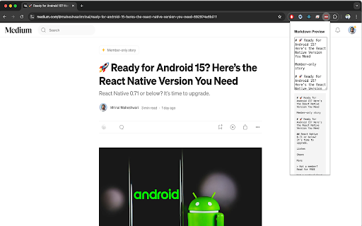 Medium to Dev.to Migrator (Clipboard Edition) screenshot 1