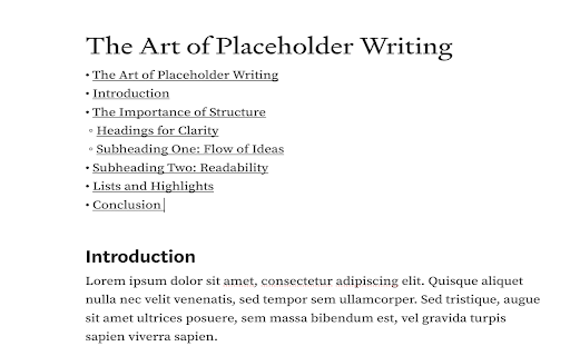 Medium TOC Generator screenshot 1