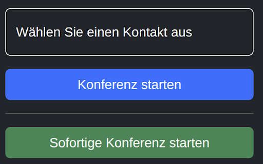 Meetling Sofortkonferenz screenshot 1