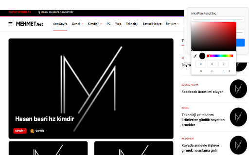 Mehmet.Net screenshot 1