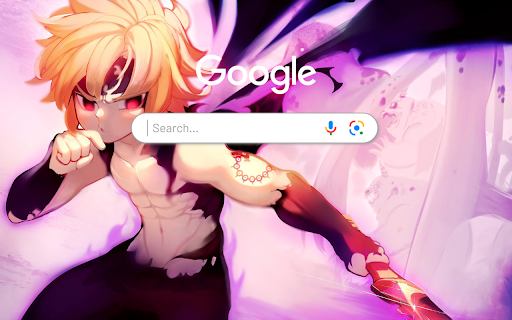 Meliodas Assault Mode Demon Mark Nanatsu no Taizai - Anime Theme screenshot 1