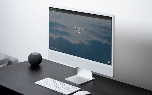 Memento. - Minimalistic Homepage screenshot 1