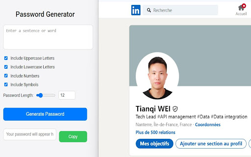 Memorable Password Generator screenshot 1