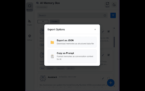Memory Box screenshot 1