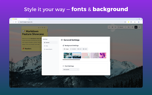 MemoTab - New Tab Notes screenshot 1