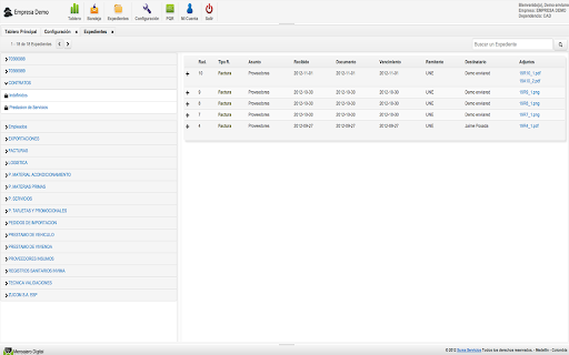 Mensajero Digital screenshot 1