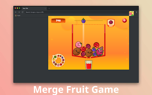 Merge Fruit Game screenshot 1
