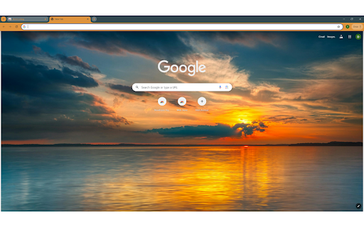 mesmerizing sunset over the sea screenshot 1