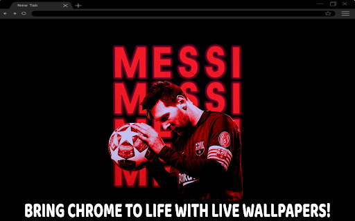 Messi Live Wallpaper screenshot 1