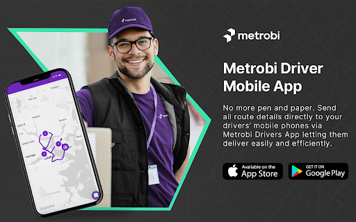 Metrobi Local Delivery Route Planner screenshot 1
