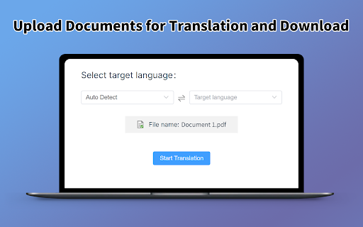 Microsoft Word Translator - Translate Word online screenshot 1