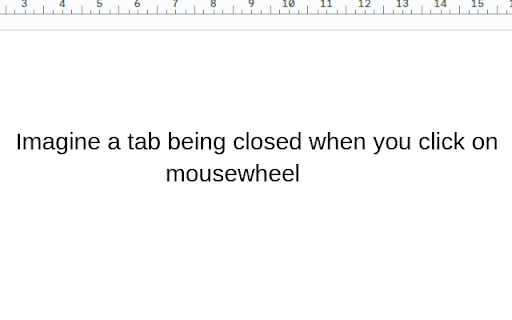 Middle Click Close Tab screenshot 1
