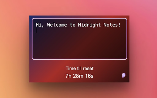 Midnight Notes screenshot 1
