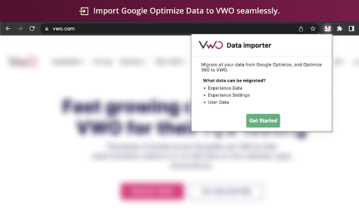 Migrate from Google Optimize to VWO screenshot 1