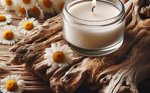 Milk and flower candles screenshot 1