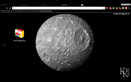 Mimas, Moon of Saturn screenshot 1