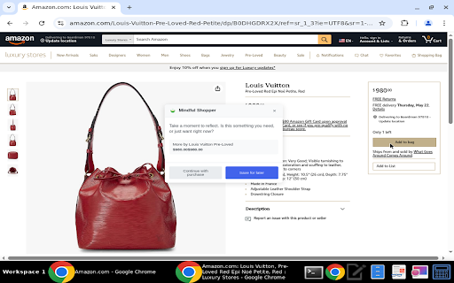 Mindful Shopper screenshot 1