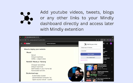 Mindly Extension screenshot 1