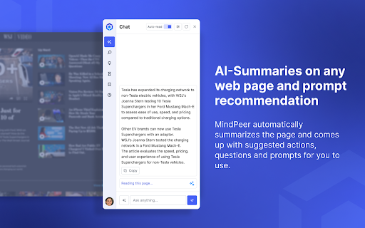 MindPeer Research Assistant screenshot 1