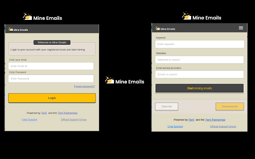 Mine Emails screenshot 1