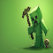 Minecraft Creeper Classic Style Live Wallpaper logo