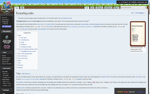 Minecraft Fandom to Wiki Extension screenshot 1
