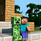 Minecraft Steve and Creeper Live Wallpaper logo