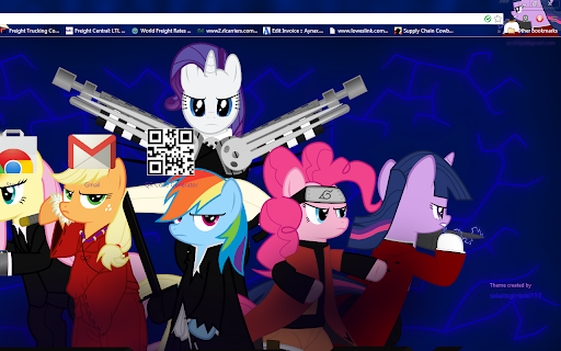 MLP/Anime Crossover Theme screenshot 1