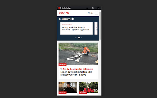 Mobil Visning for TV 2 Fyn screenshot 1