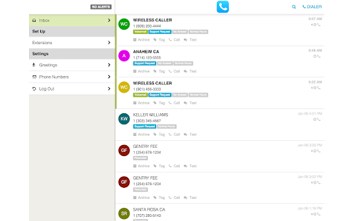 Mobile PBX screenshot 1