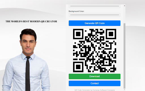 Modern QR Code Generator screenshot 1
