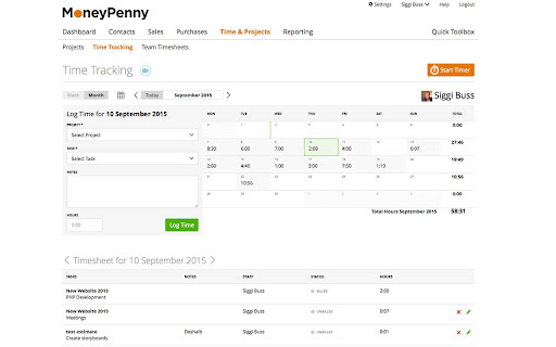 MoneyPenny.Me screenshot 1