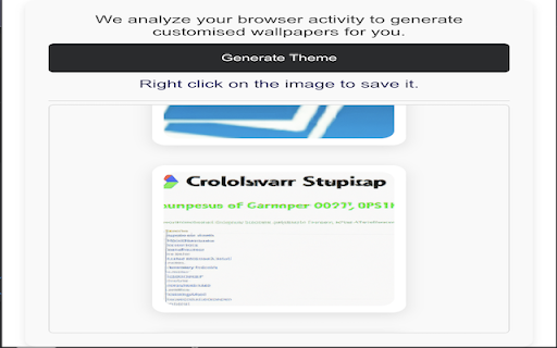 Moody theme generator screenshot 1
