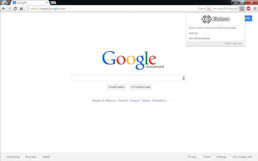 Mooltipass Extension screenshot 1