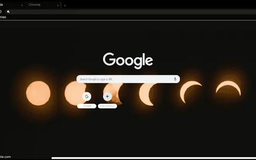 Moon Theme screenshot 1