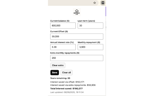 Mortgage Life screenshot 1