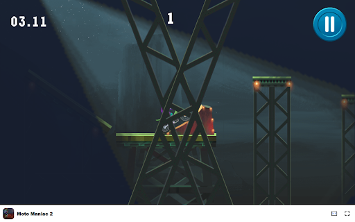 Moto Maniac 2 - Perform stunts and conquer challenging obstacles! screenshot 1