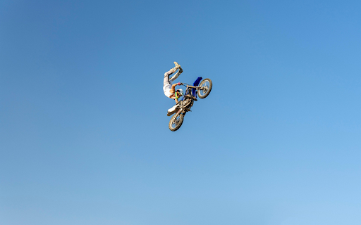 Motocross Mid-Air Stunt screenshot 1