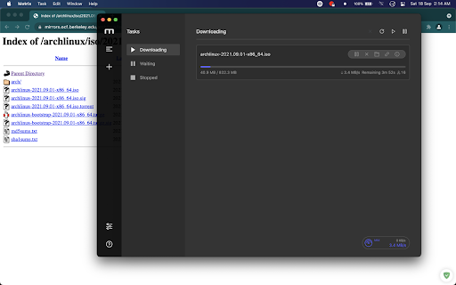 Motrix WebExtension screenshot 1