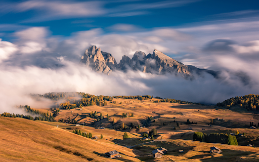 Mountain landscape screenshot 1