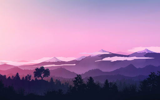 Mountain landscape Wallpaper screenshot 1