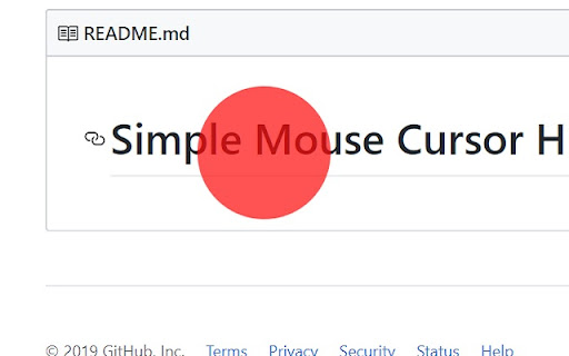 Mouse Pointer Highlighter screenshot 1