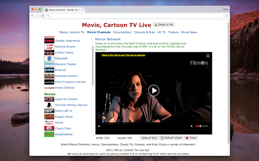 Movie, Cartoon TV Live screenshot 1